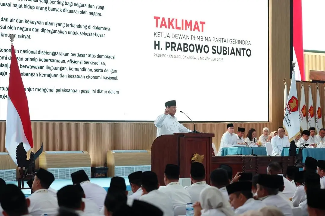 Terungkap! Pesan Prabowo ke Kader Gerindra di Hambalang Bikin Merinding!