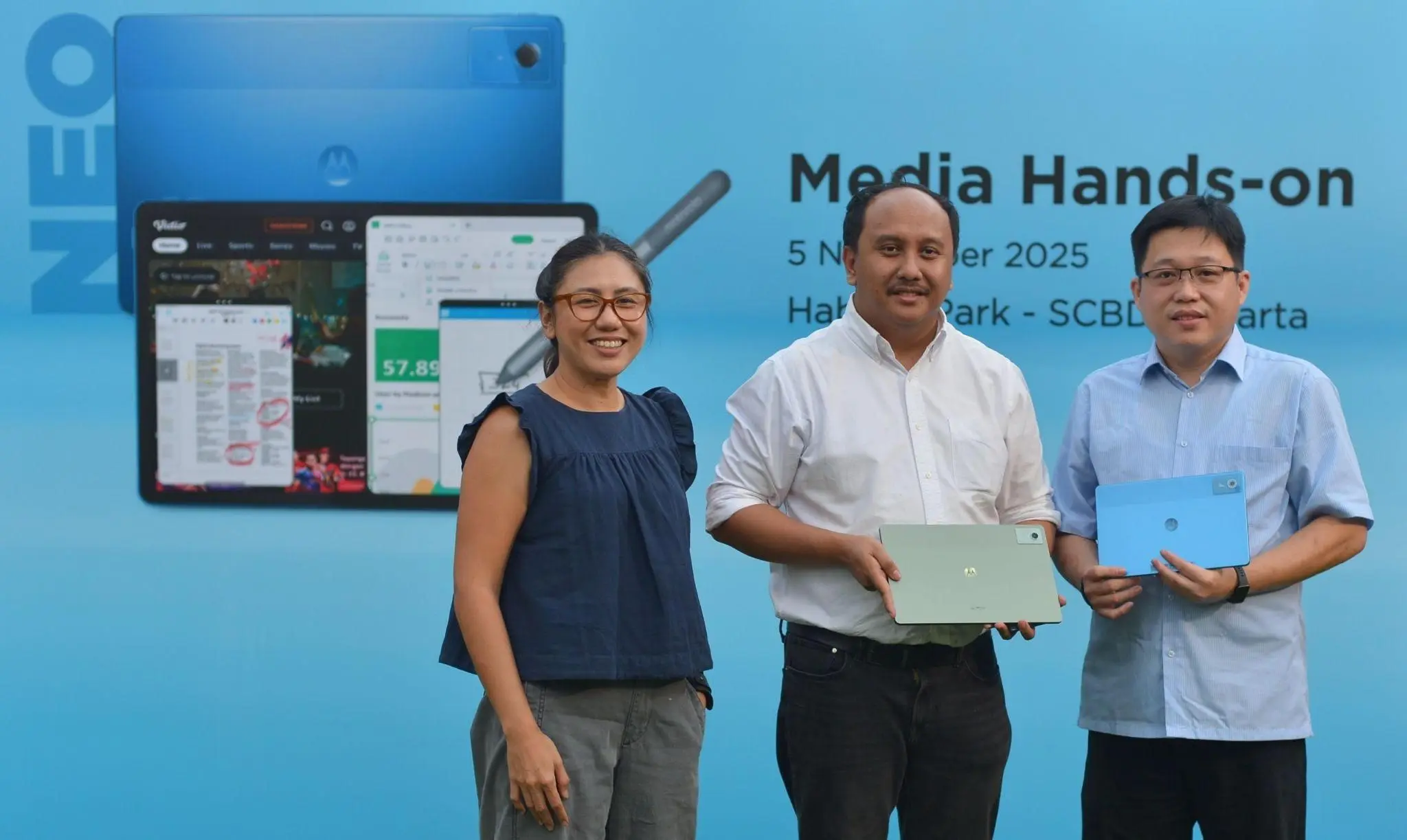 Motorola Luncurkan Moto Pad 60 Neo, Hadirkan Sederet Fitur Unggulan untuk Bekerja Hingga Hiburan