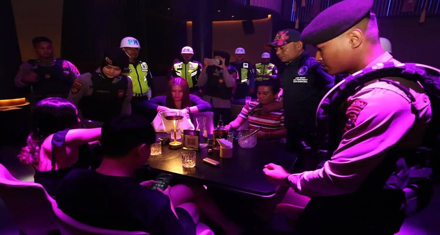 Polda Sumut Tegaskan Komitmen Perangi Narkoba Lewat Razia Gabungan di THM Medan