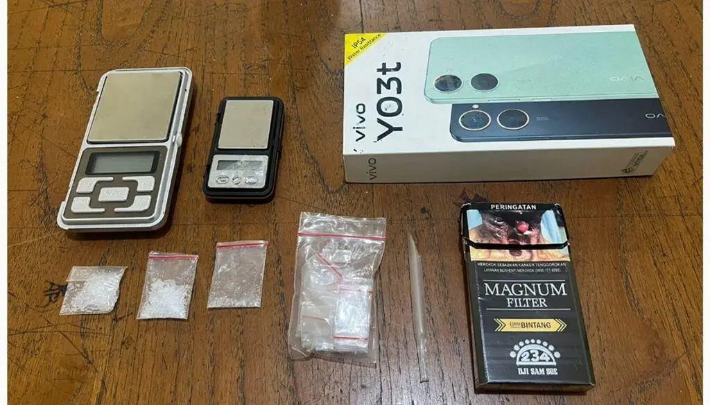 Dua Pria Pengedar Sabu Diciduk Polres Binjai