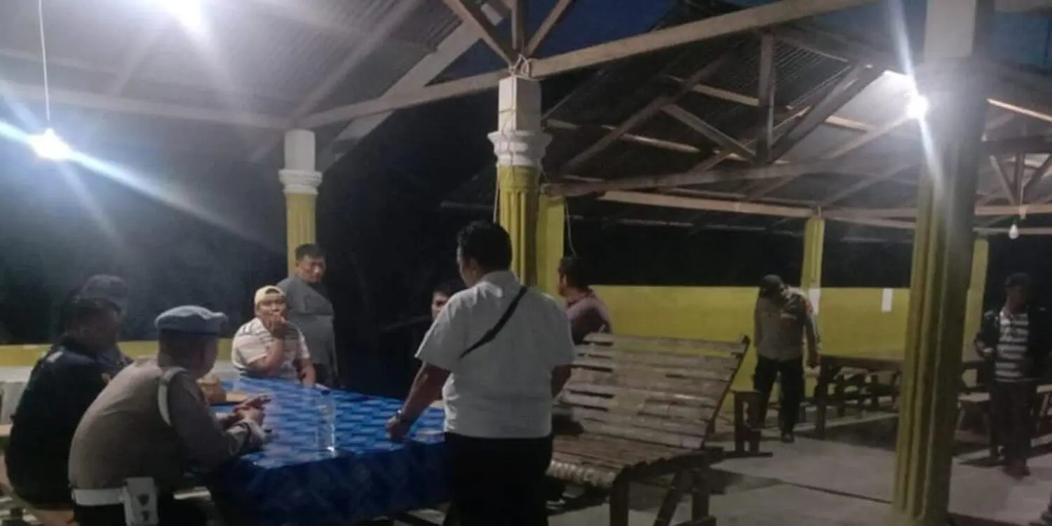 Polsek Biru-Biru Patroli Lokasi Judi Dadu Putar dan Tembak Ikan