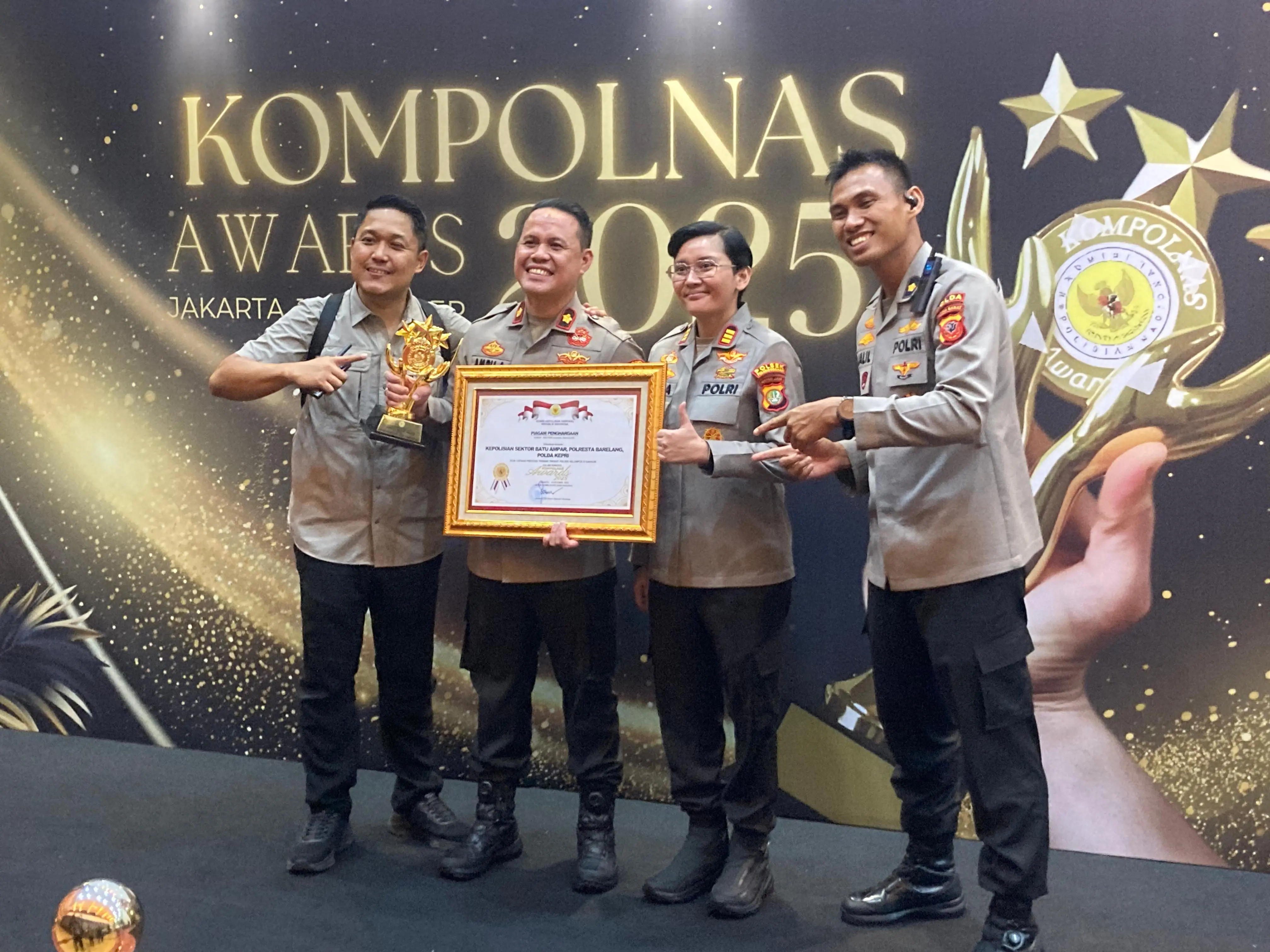 AKP Seala Syah Alam Raih Penghargaan, Tegaskan Komitmen Layani Masyarakat Pesanggrahan