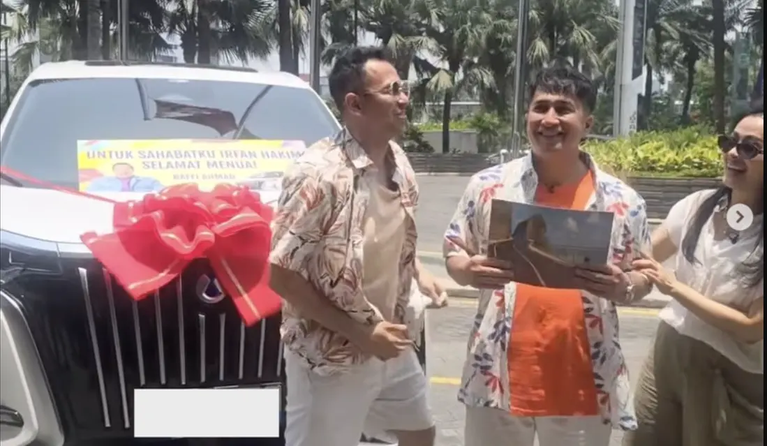 Irfan Hakim Berulang Tahun, Raffi Ahmad Beri Kado Mobil Mewah, Harganya Fantastis