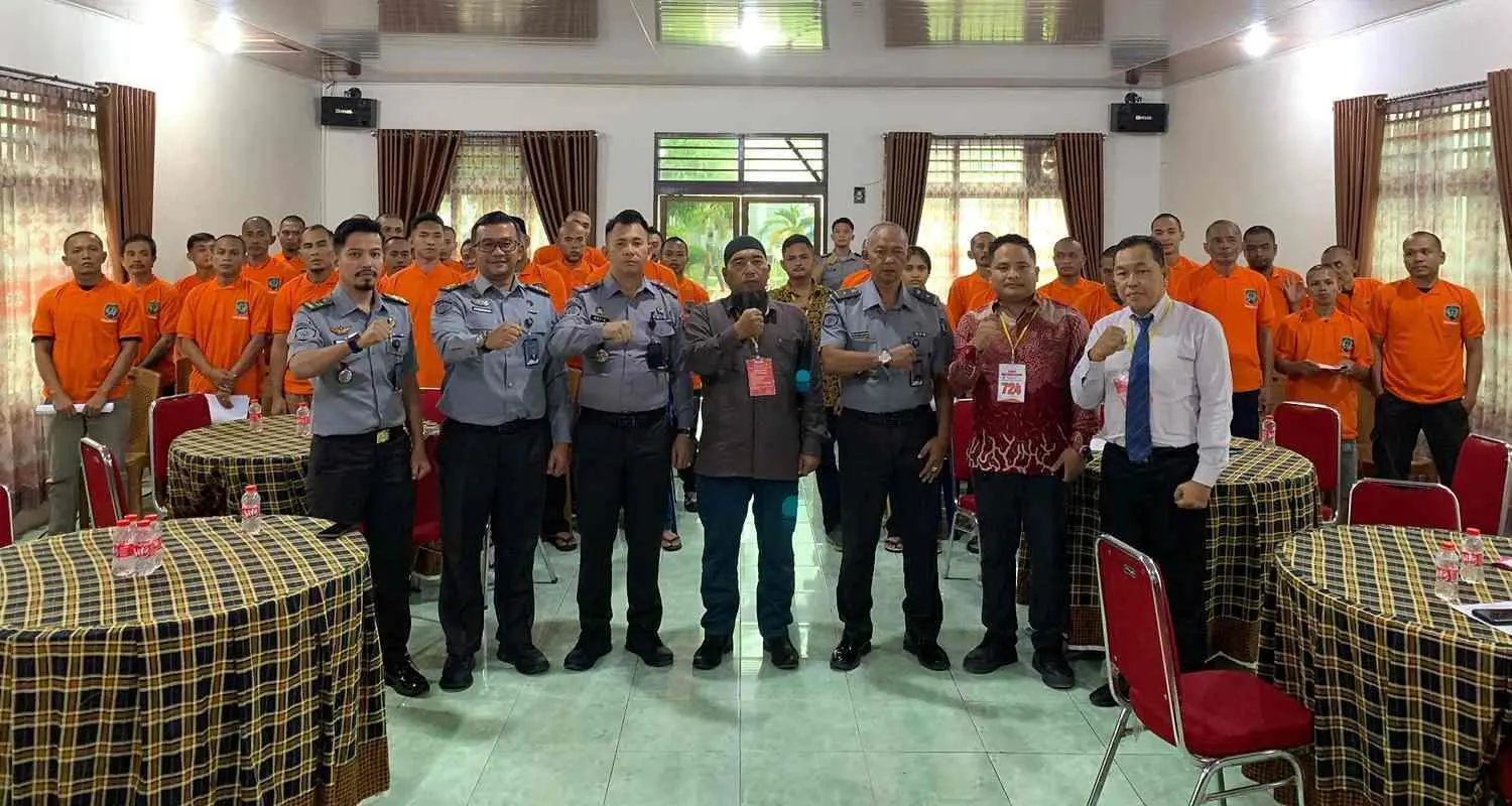 Lapas Tanjungbalai dan LBH Trisila Gelar Penyuluhan Hukum bagi Warga Binaan