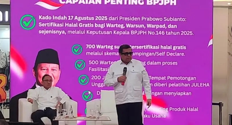Kepala BPJPH Babe Haikal Bantah Ada Minyak Babi di Nampan MBG: Saya Jamin 1.000 Persen Halal!