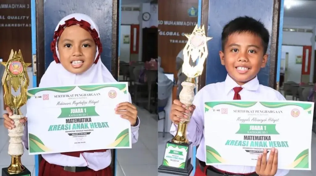 Bintang Kecil dari Mumtas: Kisah Inspiratif Dubers Kandung Raih Emas Matematika di Panggung Nasional