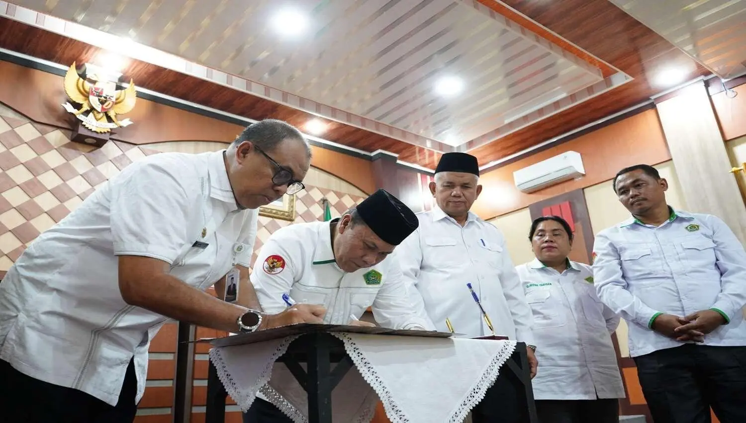 Kemenag dan Dinkes Sumut Tandatangani MoU, Tingkatkan Layanan Kesehatan di Lembaga Pendidikan