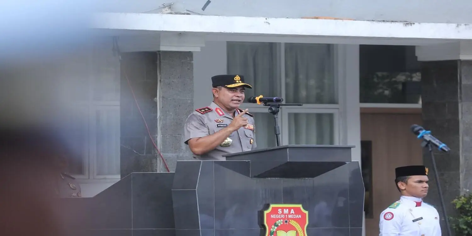 Generasi Muda Harapan Bangsa, Kapolda Sumut Motivasi Siswa SMA Negeri 1 Medan