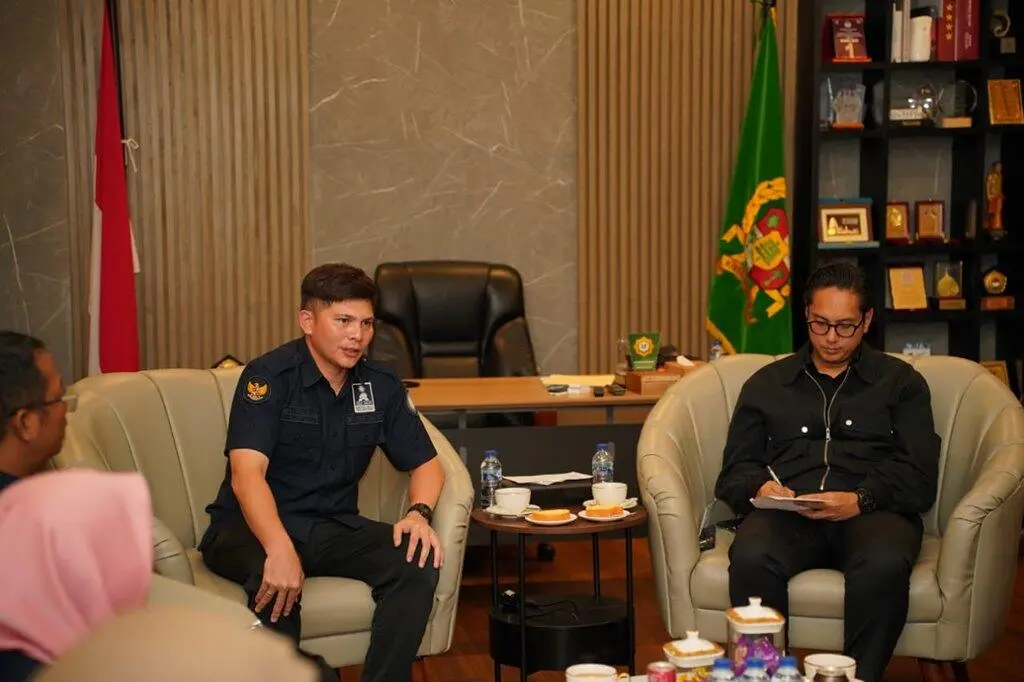 Audensi ke Rico Waas, DPD BM PAN Medan Tegaskan Komitmen Dukung Kebijakan Pemko Medan 