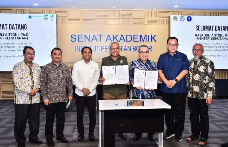 Kemenhut dan IPB University Kembangkan Teknologi untuk Cegah Kepunahan Spesies Satwa Liar di Indonesia