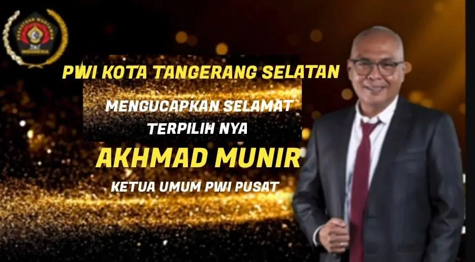 Kalahkan Petahana, Akhmad Munir Terpilih Jadi Ketua Umum PWI