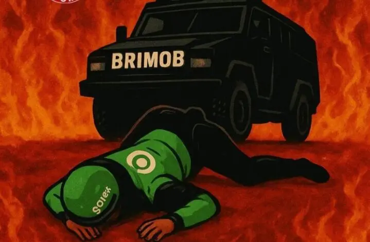 Tragedi Ojol Tewas Dilindas! Tagar Polisi Pembunuh Menggema di X!