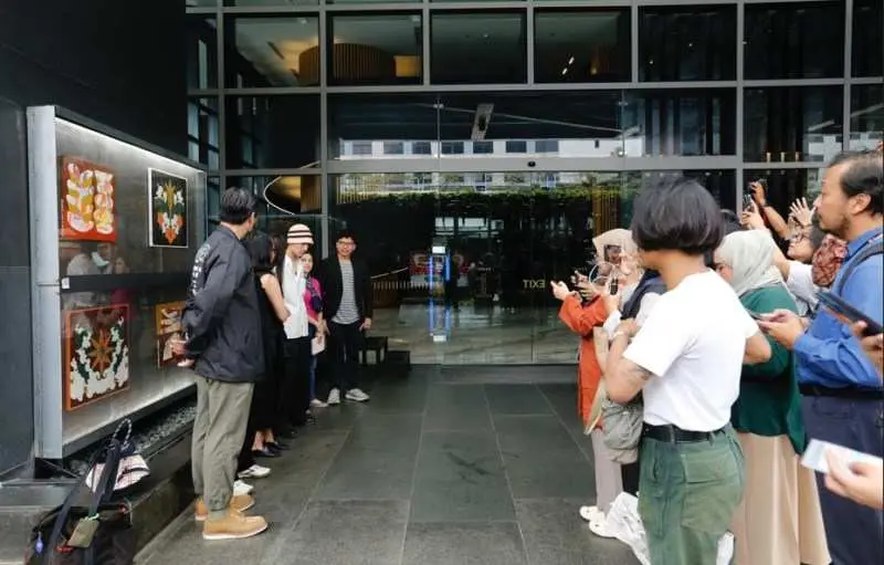 Ruang Seni Publik Portabel Hadirkan Karya Kolaborasi Seniman Jepang dan Indonesia