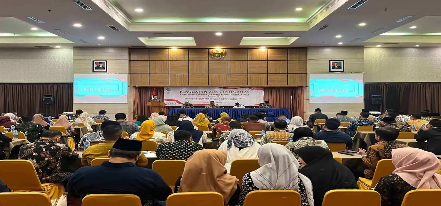 Kanwil Kemenag Sumut Komitmen Bangun Zona Integritas di Seluruh Satuan Kerja, Madrasah