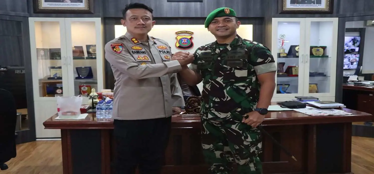 Polres Binjai Terima Kunjungan Dandim 0203/Langkat