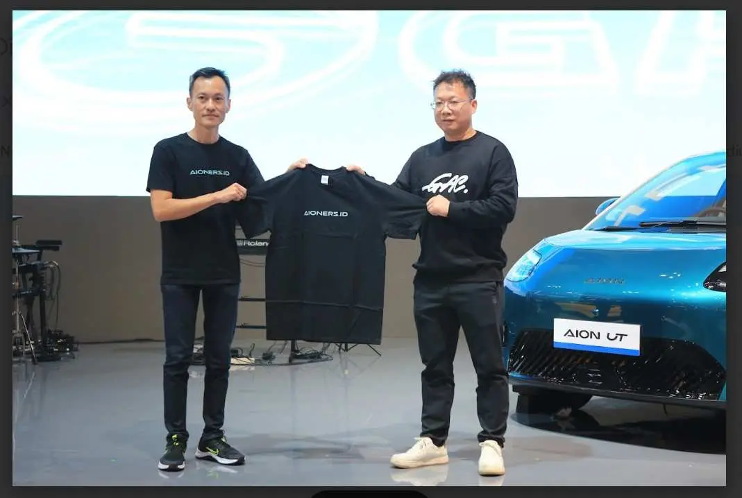 Komunitas Pengguna Mobil Listrik GAC Indonesia Deklarasikan AIONERS.ID dengan 280 Anggota