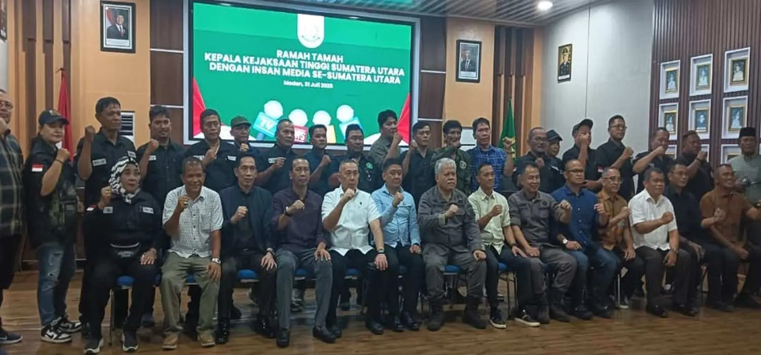 Saresehan Kejatisu dan Wartawan: Komitmen Baru Bangun Sinergi Penegakan Hukum di Sumut