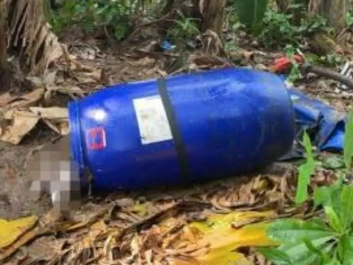 Warga Digegerkan Dengan Penemuan Mayat Perempuan dalam Drum Mengapung di Sungai Cisadane