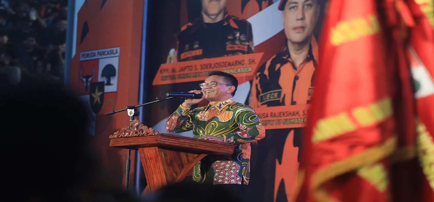Hadiri Pelantikan PAC Kecamatan Medan Perjuangan, Zakiyuddin Harahap Minta Pemuda Pancasila Terus Berbuat Baik Untuk Masyarakat