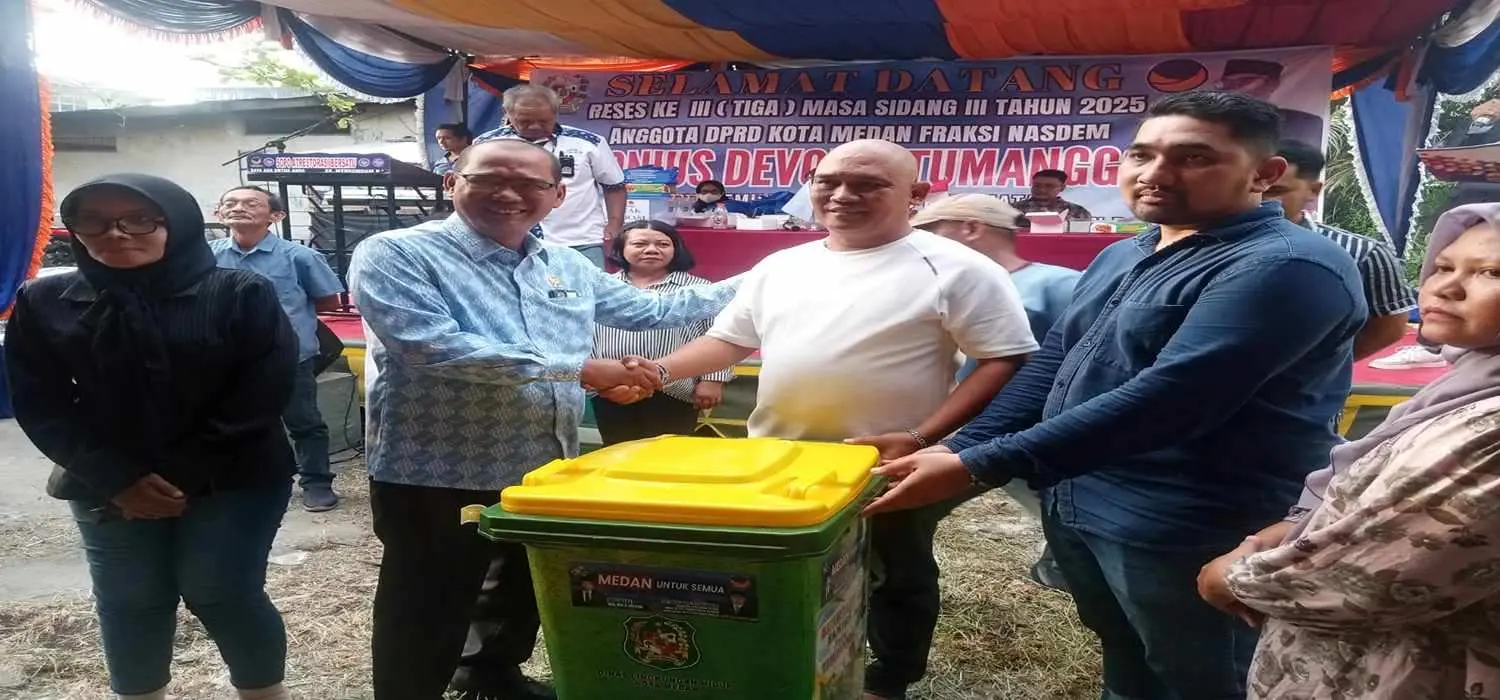 Anggota DPRD Kota Medan Antonius Devolis Tumanggor Gelar Reses ke III Masa Sidang III Tahun 2025