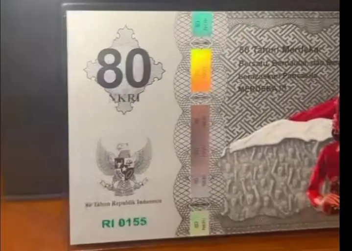 Benarkah Ada Uang Rp80.000 Edisi Kemerdekaan RI ke-80? Cek Faktanya!