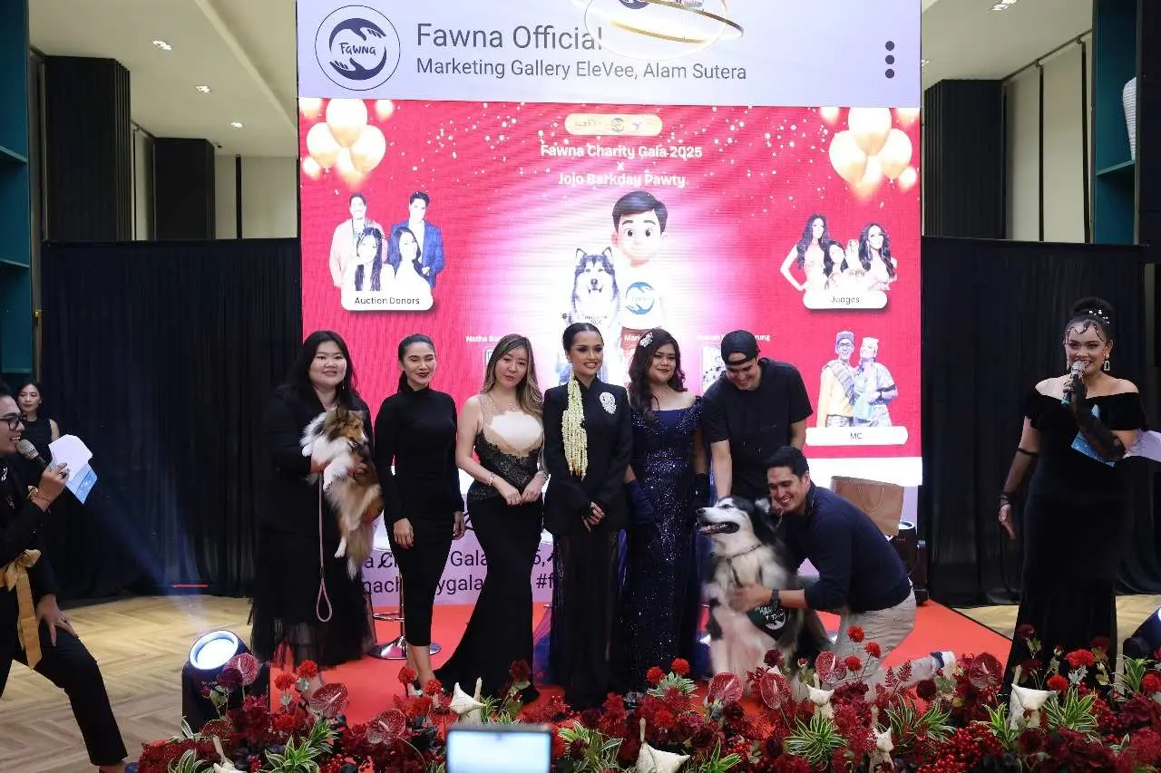 Fawna Charity Gala 2025 Galang Dukungan untuk Satwa Terlantar Lewat Aksi “Fur-Ever Love”