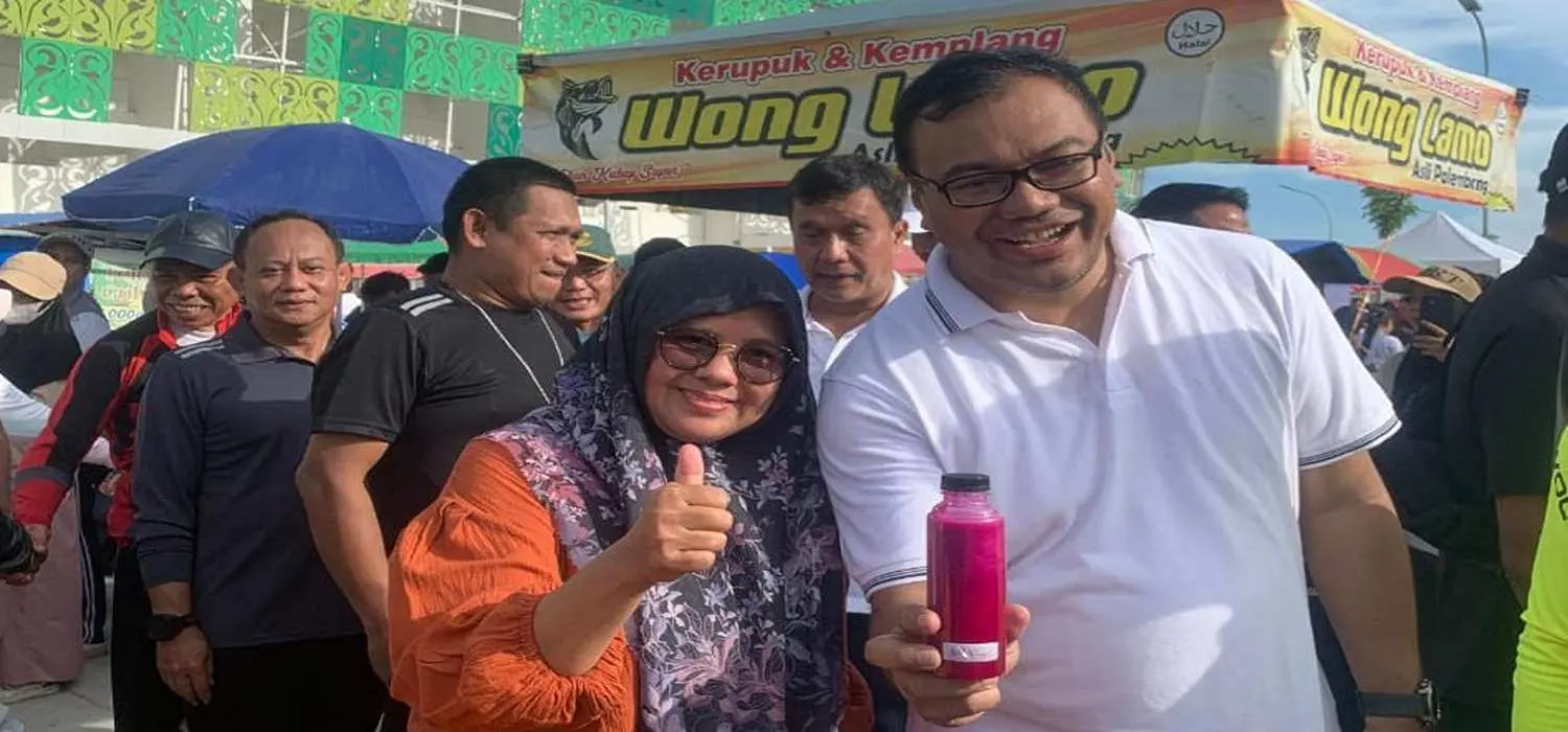 Bupati Deli Serdang Kunjungi Warganya di Sport Center