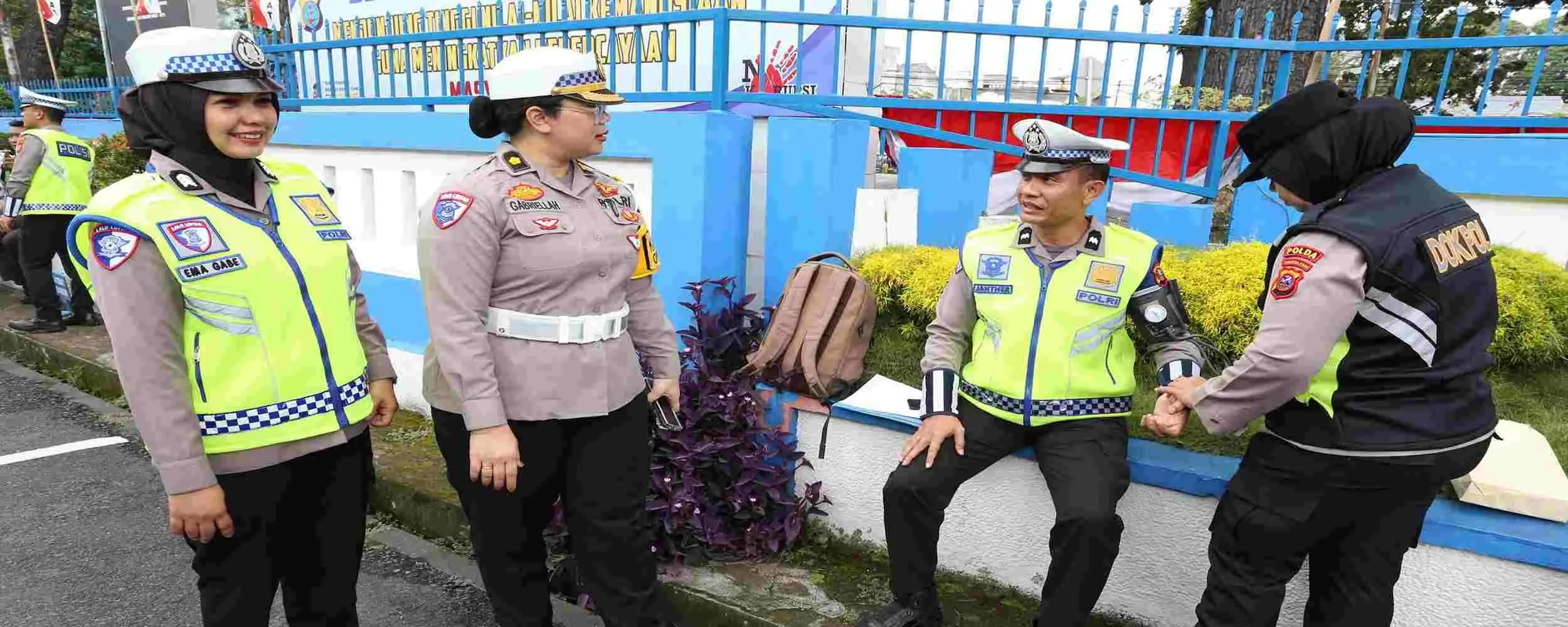 Pastikan Personel Tetap Prima, Kompol Gabriellah Pimpin Pemeriksaan Kesehatan Sebelum Operasi Patuh Toba 2025