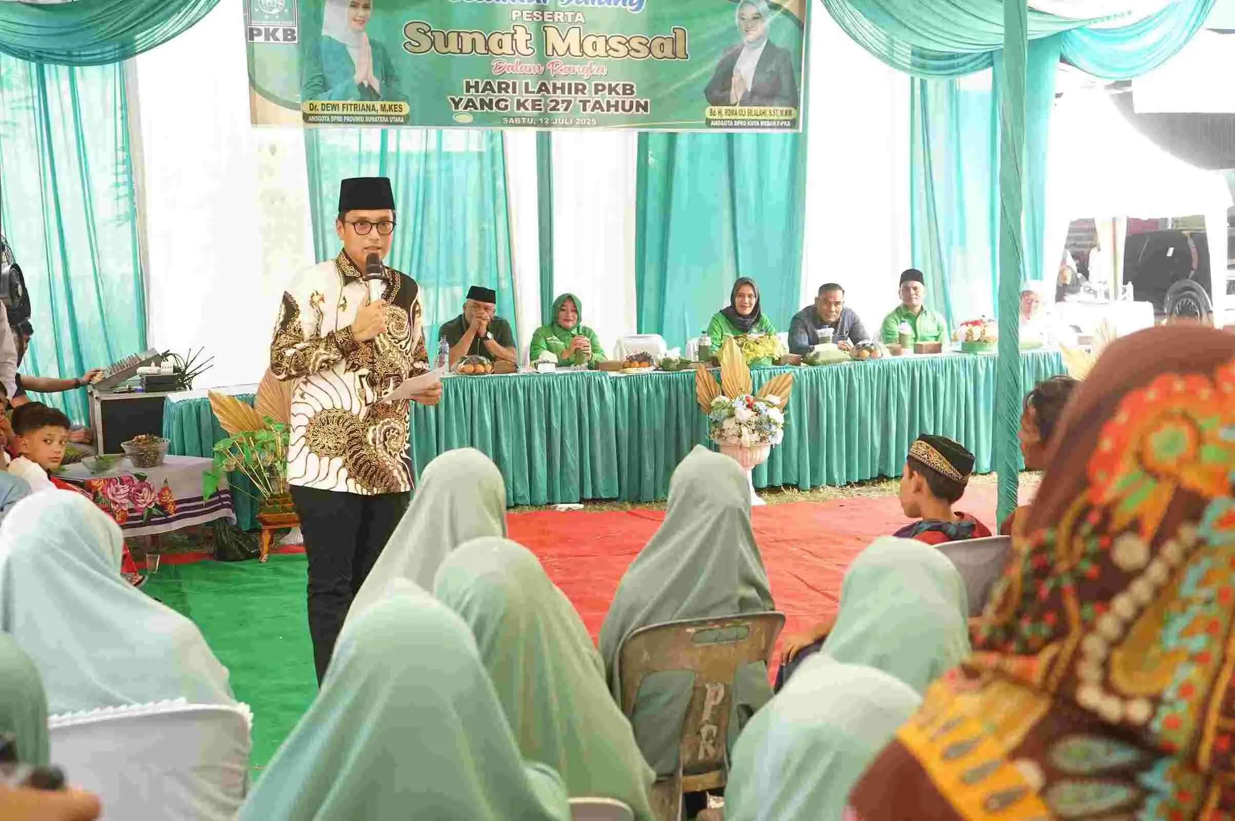 Baik Untuk Kesehatan, Wali Kota Medan Apresiasi Khitanan Massal Yang Digelar PKB