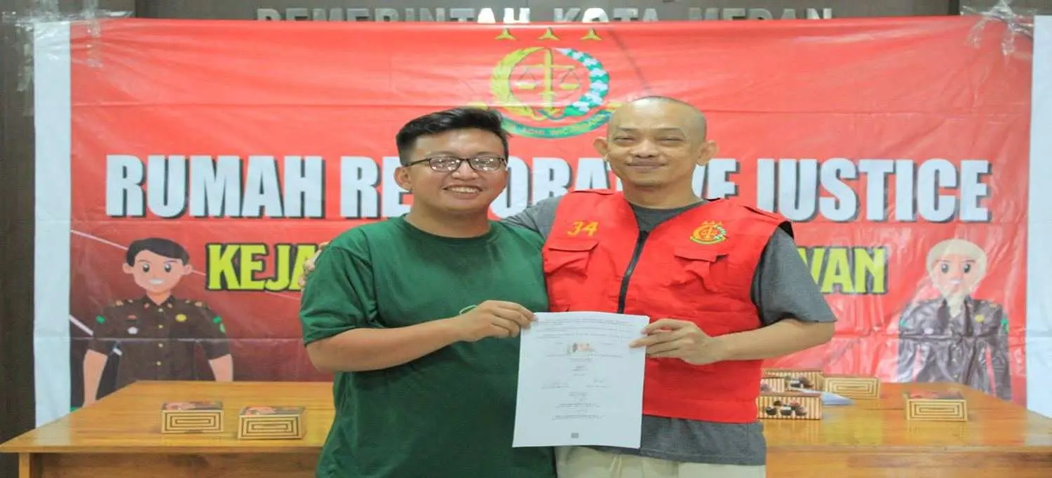 Mulianya Hati Korban Memaafkan Para Tersangka, Kejati Sumut Selesaikan 6 Perkara Dengan Humanis