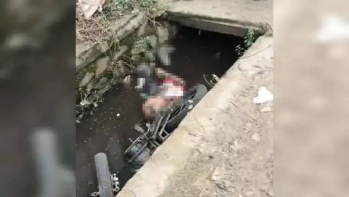 Kecelakaan Tunggal di Kosambi, Pengendara Motor Tewas Usai Terpeleset Masuk Selokan  ‎