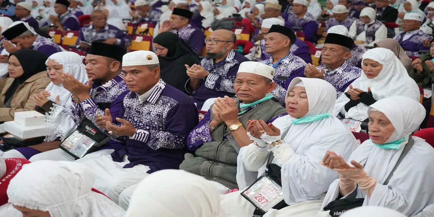 Kloter 17 Asal Medan dan Binjai Tiba di Tanah Air