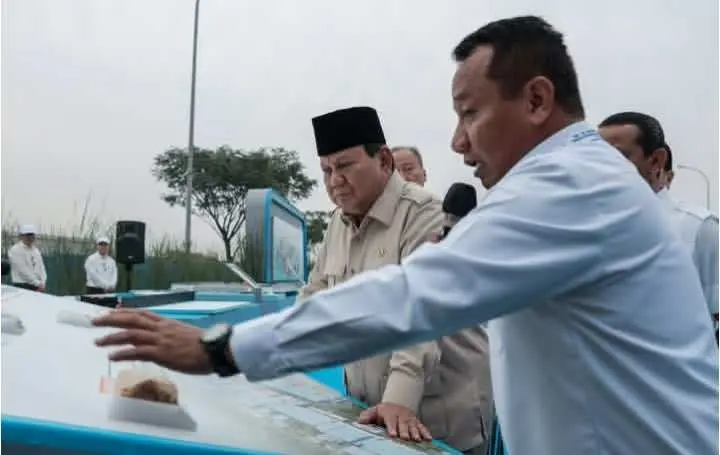 Presiden Prabowo Resmikan Proyek Industri Baterai Terintegrasi Senilai 5,9 Miliar Dolar di Karawang  ‎