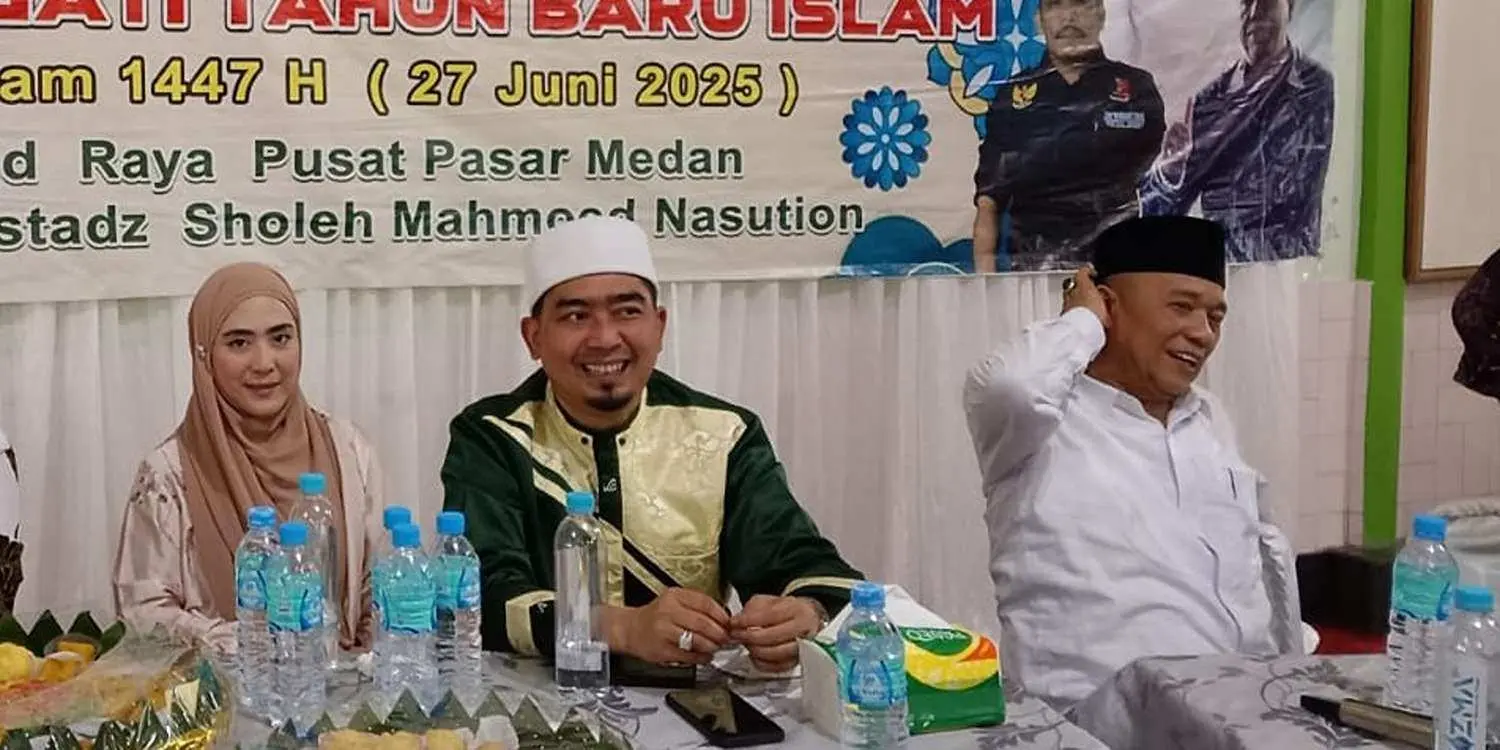 Ustadz Solmed Hadir di Tabligh Akbar TKN Kompas Nusantara