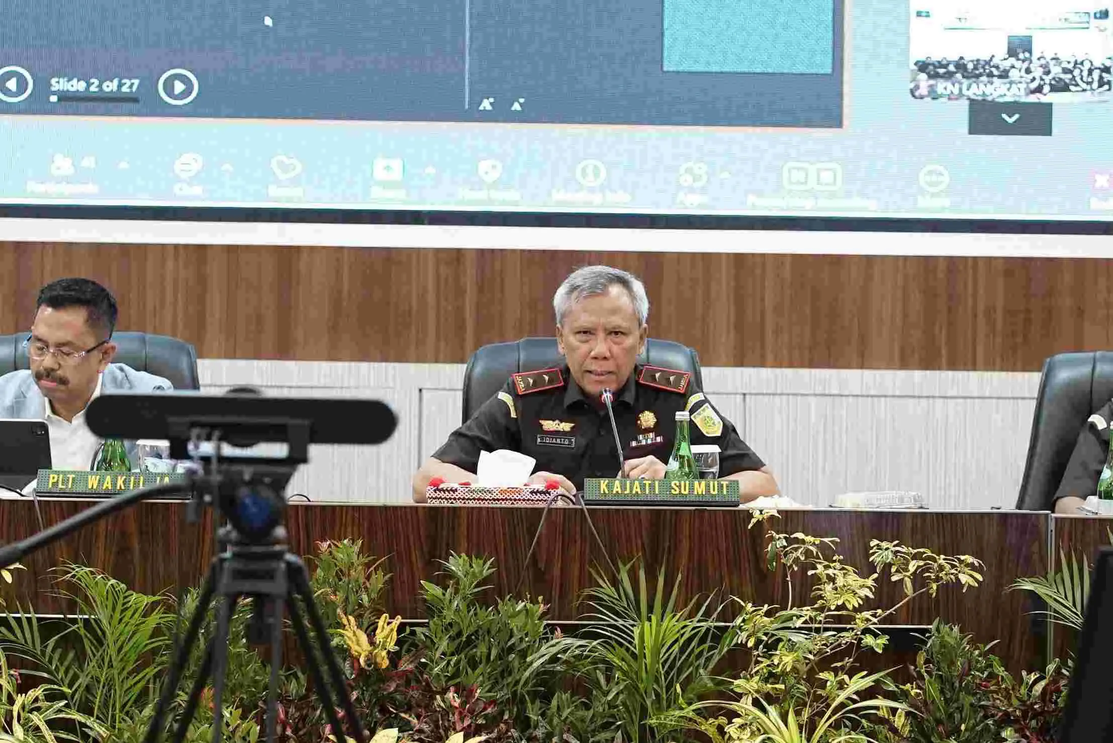 Kunker ke Kejati Sumut, Wakil Jaksa Agung Sampaikan Asistensi Pembangunan Zona Integritas Menuju WBK