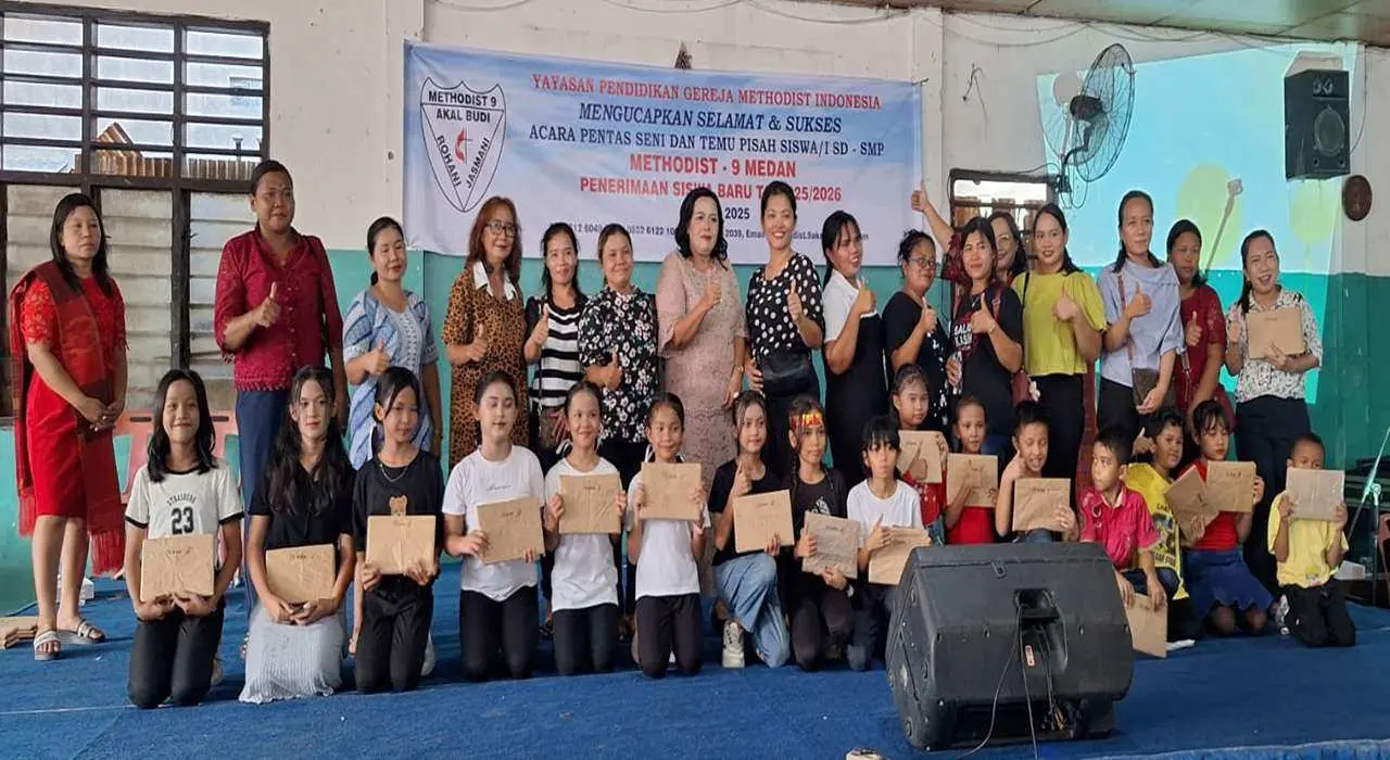 Pentas Seni dan Temu Pisah SD-SMP Methodist 9: Meriah Haru dan Penuh Makna