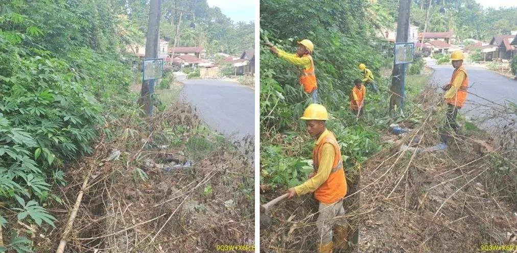 Guna Mengantisipasi Genangan Air dan Banjir UPTD Wilatah IV Dinas SDABMBK Deliserdang Melakukan Normalisasi Draenes