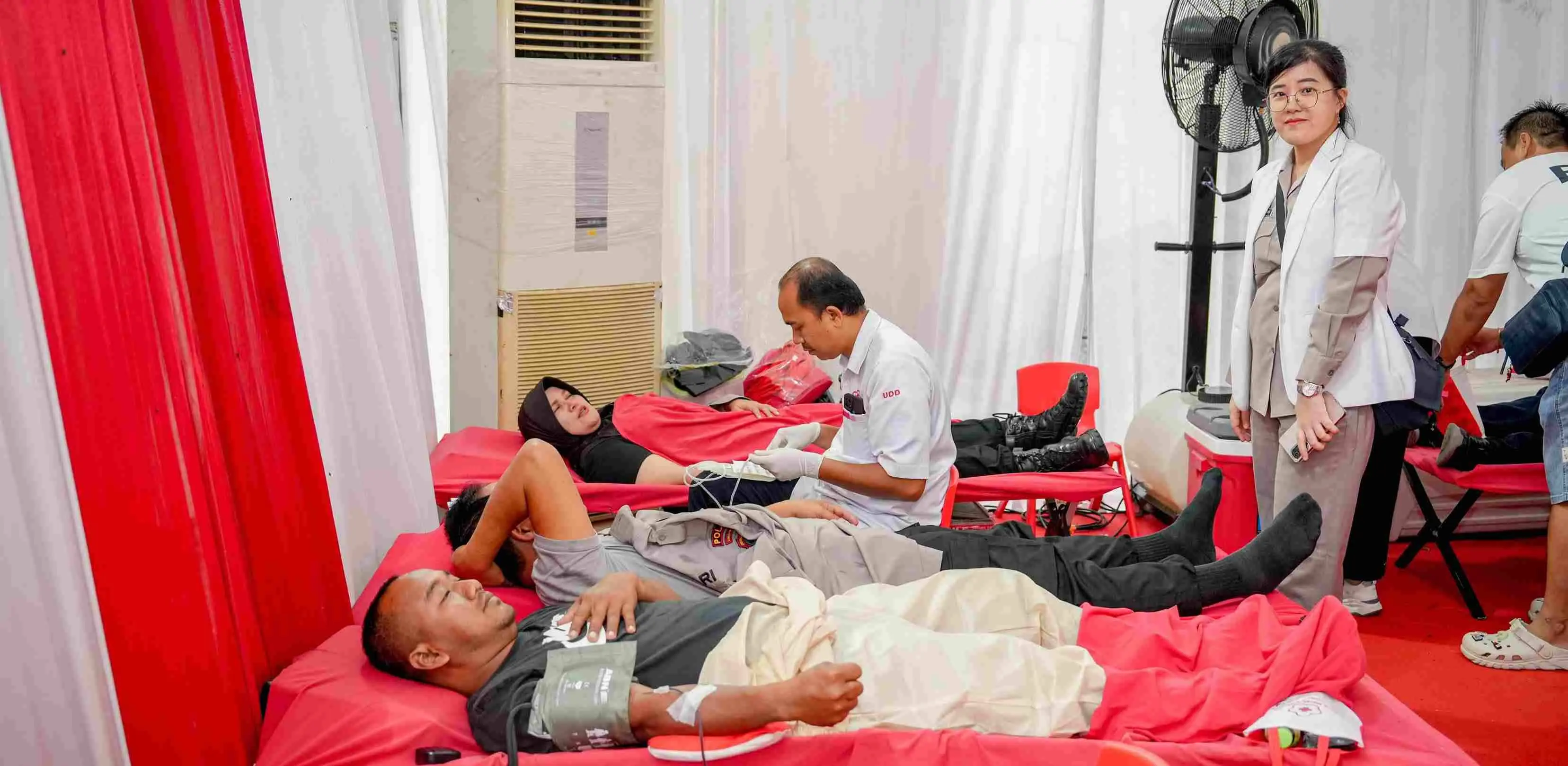 Sambut HUT Bhayangkara ke-79, Polda Sumut Gelar Bakti Kesehatan dan Sosial untuk 2.000 Warga Belawan