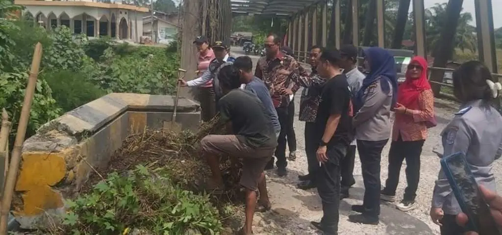 Kadis SDABMBK Kabupaten Deliserdang Turun dan Cek Lokasi Longsor di Pancur Batu