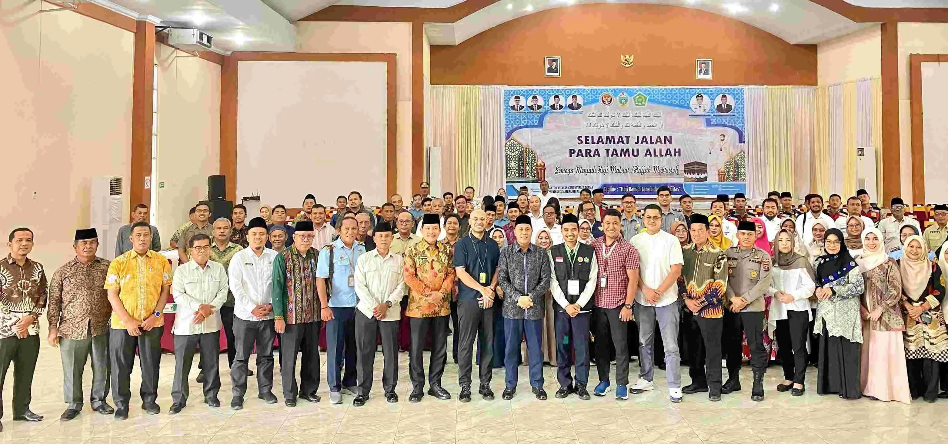 Petugas Haji Debarkasi Medan Diminta Saling Kerjasama dan Kompak Layani Jemaah Haji