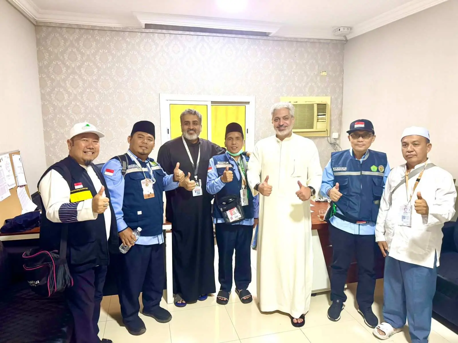 Jelang Puncak Haji, Ketua Kloter 09 KNO Audiensi ke Syarikah Rifaad