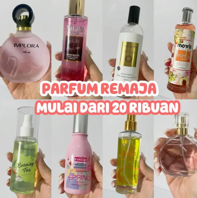Parfum Remaja Mulai dari 20 Ribuan, Wangi Segar Tanpa Bikin Kantong Bolong