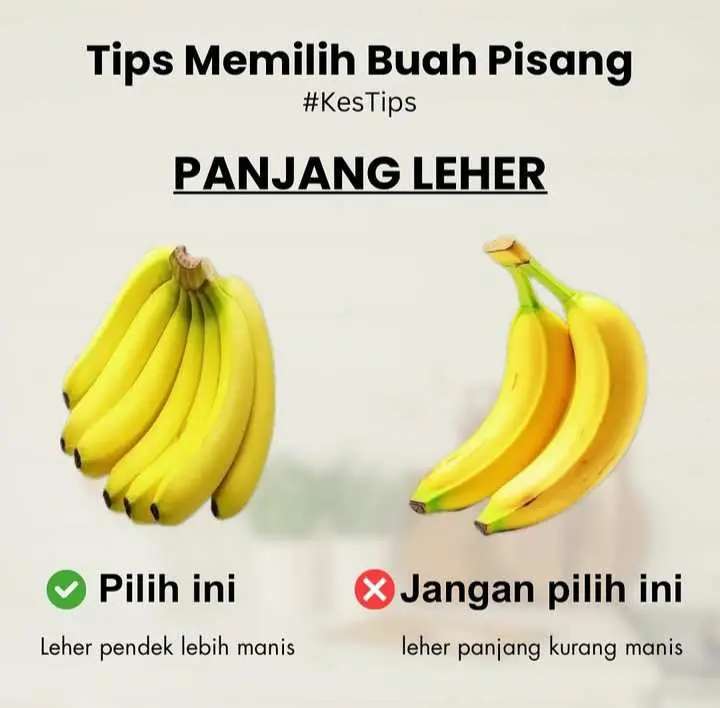 Tips Memilih Pisang yang Baik agar Tidak Salah Beli