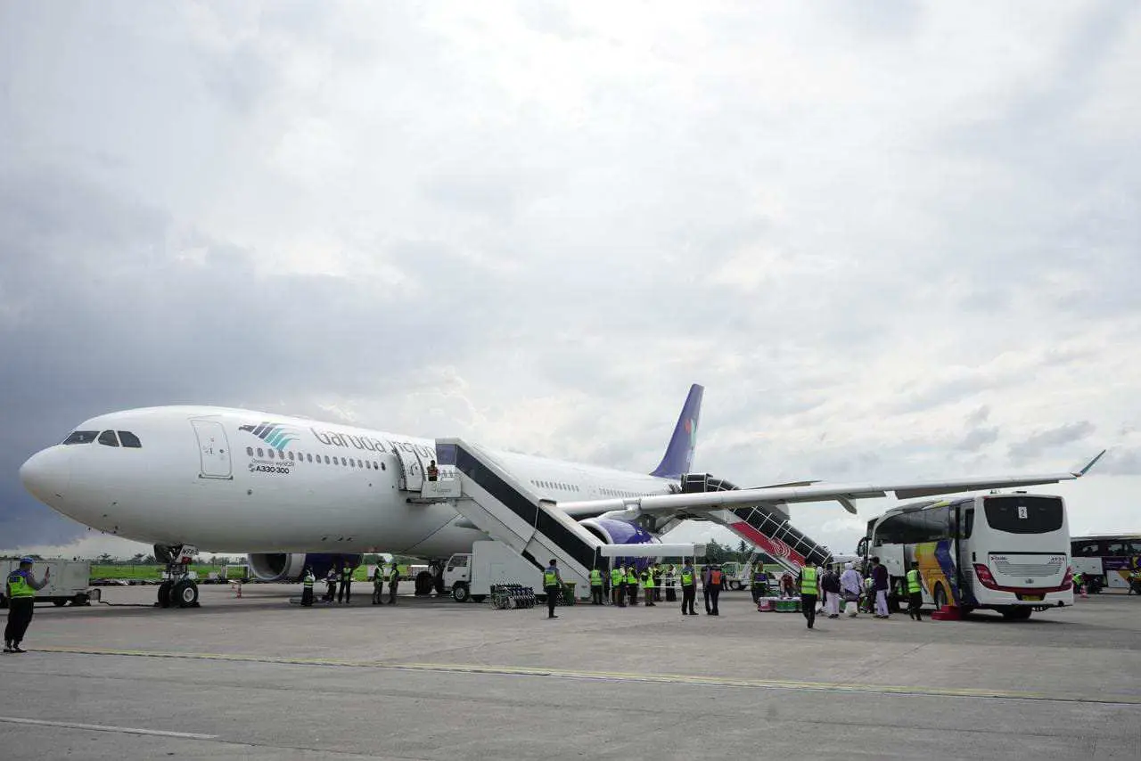Begini Penjelasan Distrik Manager Garuda Indonesia Medan Tentang Penerbangan Kloter 14 Embarkasi Kualanamu – Jeddah
