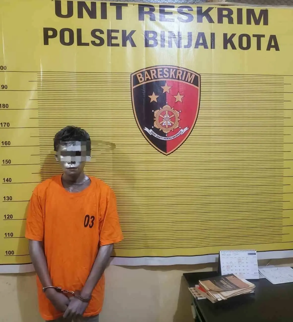 Kurang dari 24 Jam, Pelaku Maling Emas di Toko Ditangkap Polres Binjai