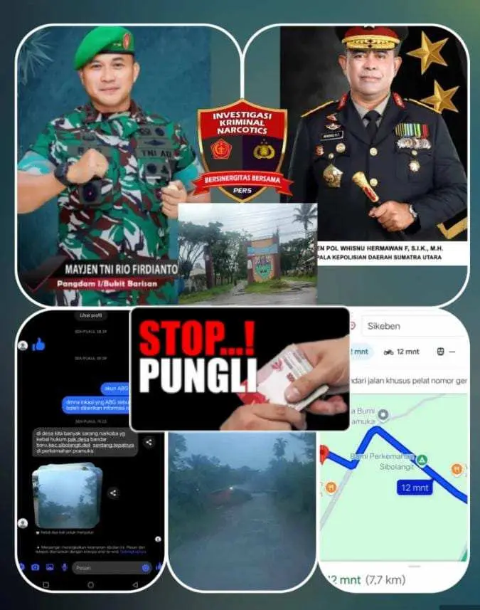 Diduga Bandar Narkoba di Bandar Baru Bebas 