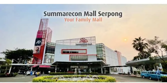 Daftar 7 Mall Mewah yang Ada di Tangerang Banten, Salah satunya Summarecon Mall Serpong  ‎