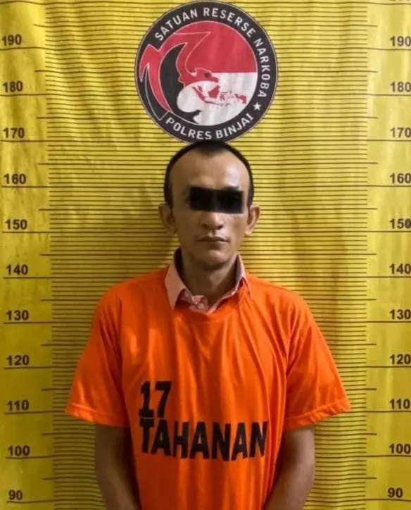 Nyamar Jadi Pembeli, Polisi Tangkap Bandar Narkoba di Binjai