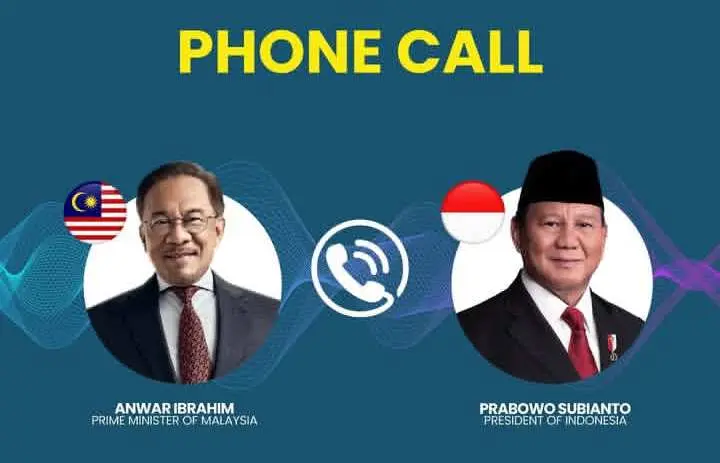 Guna Memperkuat Hubungan Kedua Negara, Presiden Prabowo Undang PM Malaysia ke Jakarta 