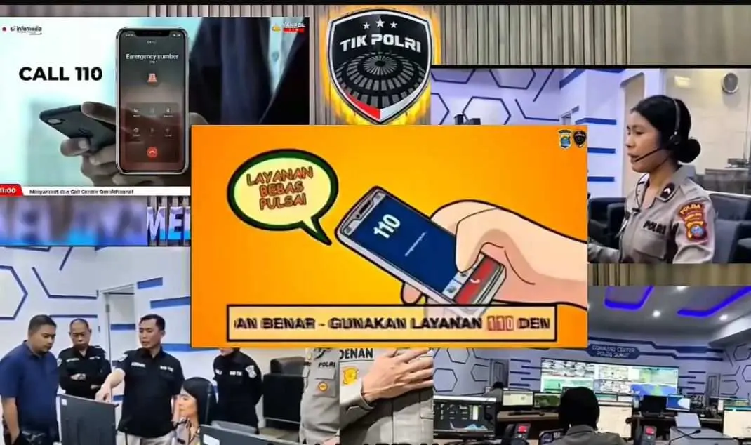 Polda Sumut Ajak Masyarakat Manfaatkan Call Center 110, Wujudkan Sumatera Utara yang Lebih Aman